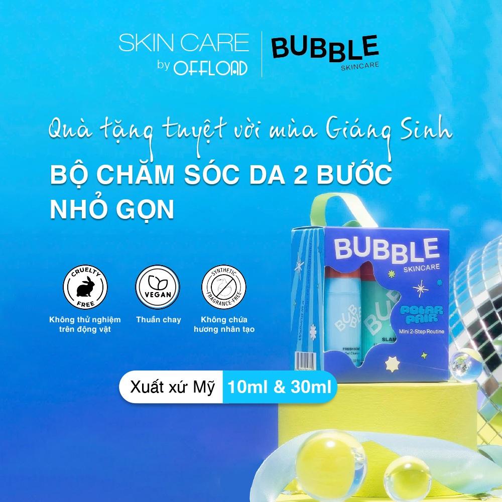 Bộ chăm sóc da 2 bước nhỏ gọn Bubble | Polar Pair phiên bản giới hạn mùa lễ hội-duoc-ban-tai-Offload Spa