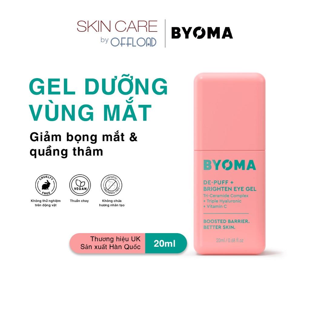 Gel dưỡng giảm bọng thâm và quầng mắt Byoma | De-puff + Brighten Eye Gel-duoc-ban-tai-Offload Spa