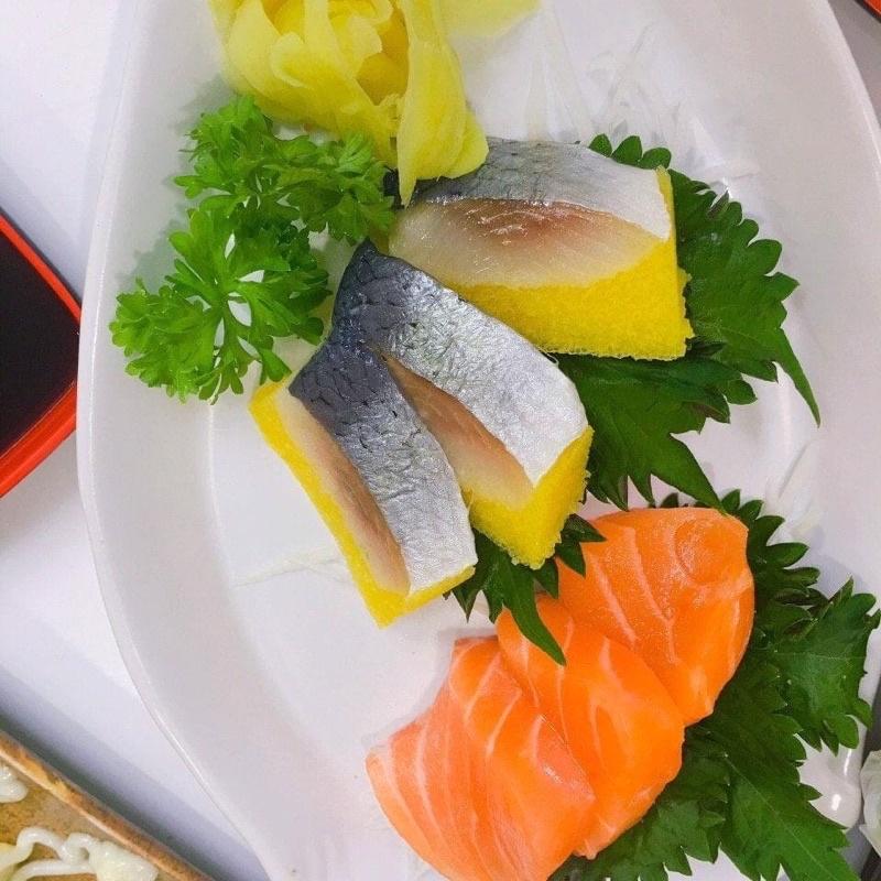 [HỎA TỐC SG] Cá trích ép trứng sashimi Nhật vàng/hồng/xanh Nissi - 1 thanh tách lẻ-duoc-ban-tai-Hải Sản Phương Châu