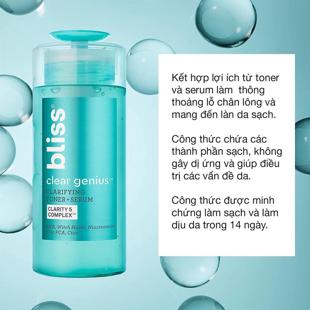 2-trong-1 toner và serum làm sạch da Bliss | Clear Genius Clarifying Toner + Serum-duoc-ban-tai-Offload Spa