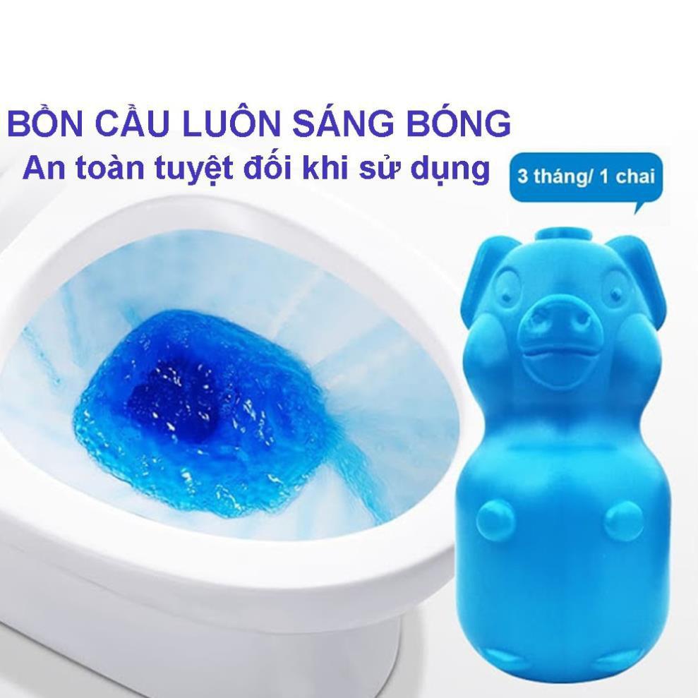 Lọ heo thả bồn cầu khử mùi tolet, nước tẩy bồn cầu làm sạch vết bẩn-duoc-ban-tai-Quỳnh vy