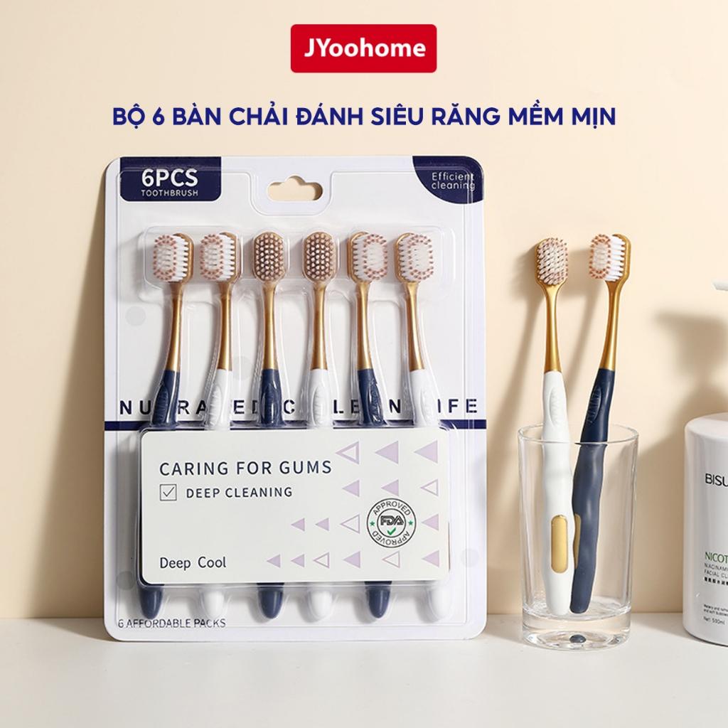 Bộ 6 bàn chải đánh răng lông tơ mềm mại zingee, Bàn chải Than tre hoạt tính nội địa Trung siêu êm-duoc-ban-tai-Quỳnh vy
