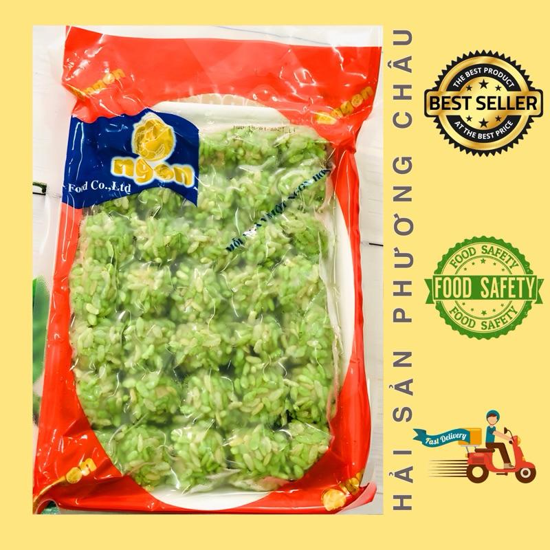 [HỎA TỐC SG] Cá viên bọc cốm xanh Ô Ngon thơm ngon 500g-duoc-ban-tai-Hải Sản Phương Châu