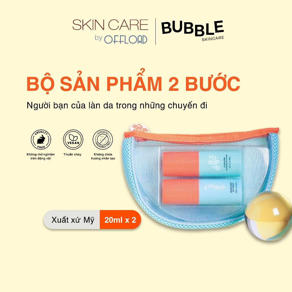 Bộ sản phẩm du lịch 2 bước cơ bản Bubble | Meet Bubble Duo-duoc-ban-tai-Offload Spa