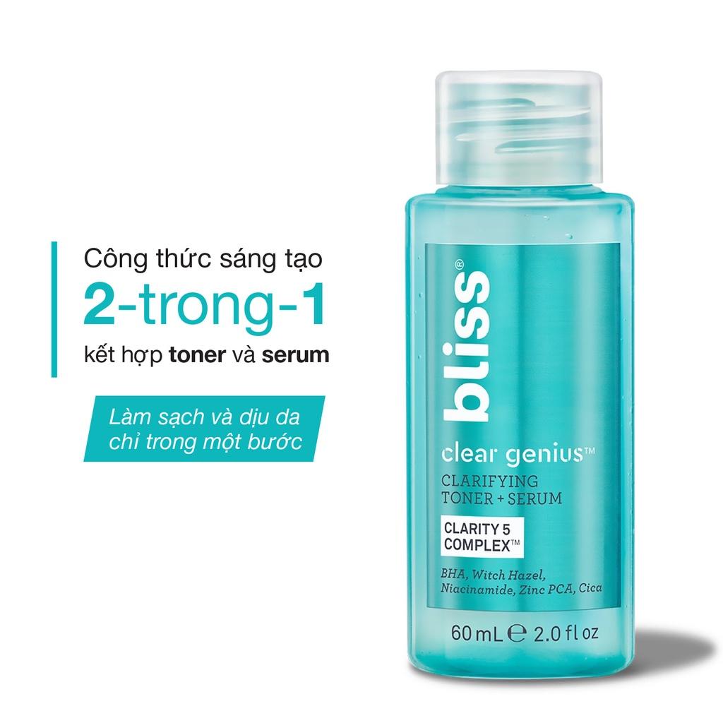 2-trong-1 toner và serum làm sạch da Bliss | Clear Genius Clarifying Toner + Serum-duoc-ban-tai-Offload Spa