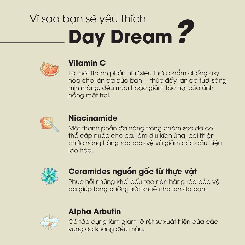 Serum kết hợp vitamin C & Niacinamide cải thiện tông màu da Bubbles | Day Dream-duoc-ban-tai-Offload Spa