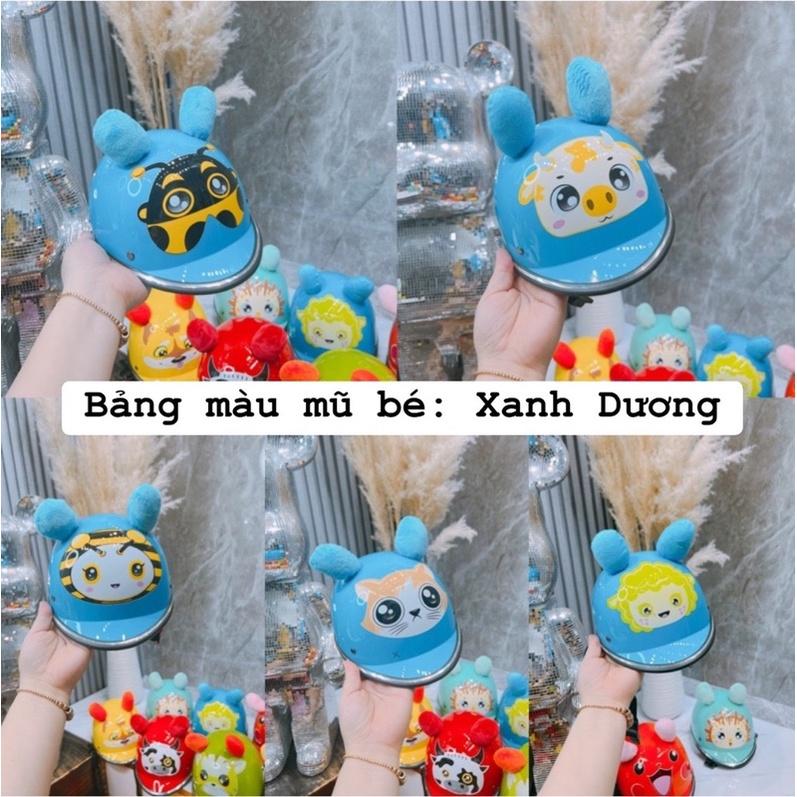 Mũ bảo hiểm cho bé, mũ bảo hiểm hoạt hình nhiều họa tiết-duoc-ban-tai-Quỳnh vy