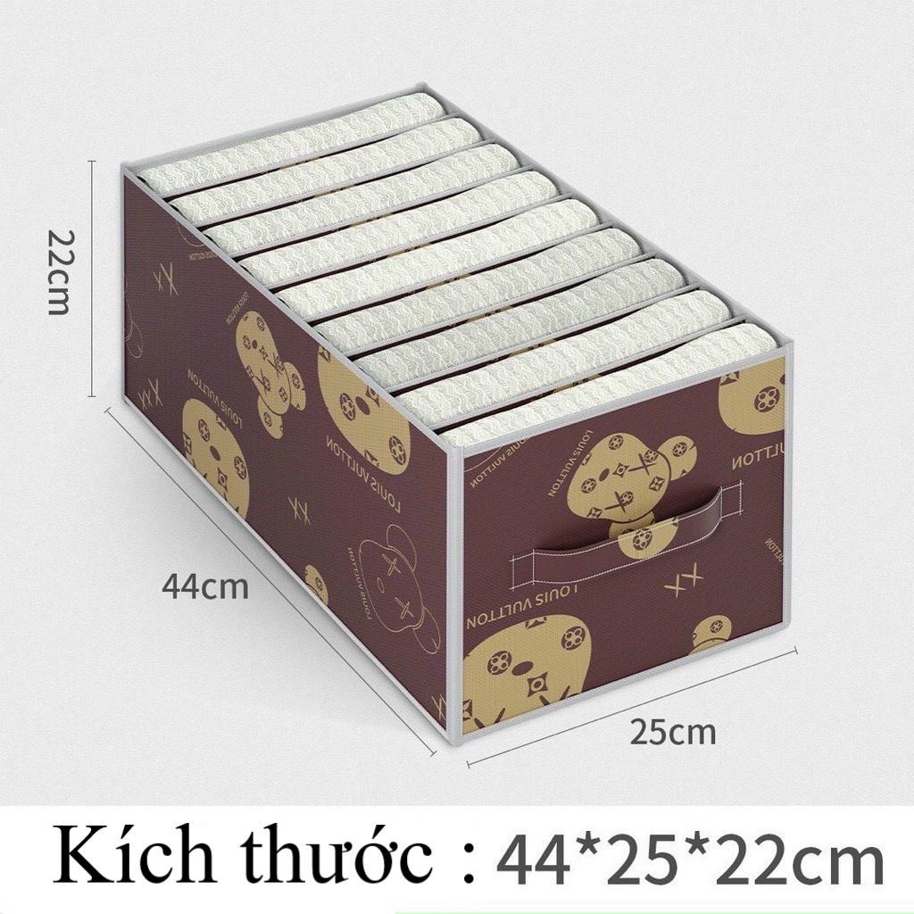 HỘP ĐỰNG ĐỒ HÌNH GẤU CHIA NGĂN-duoc-ban-tai-Quỳnh vy
