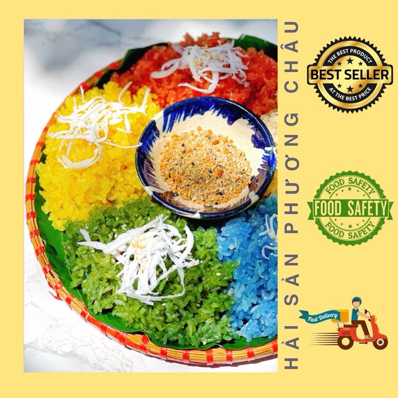 [HỎA TỐC SG] Xôi ngũ sắc Tây Bắc Điện Biên chuẩn nếp nương Mường Khương dẻo thơm ngon 500g-duoc-ban-tai-Hải Sản Phương Châu