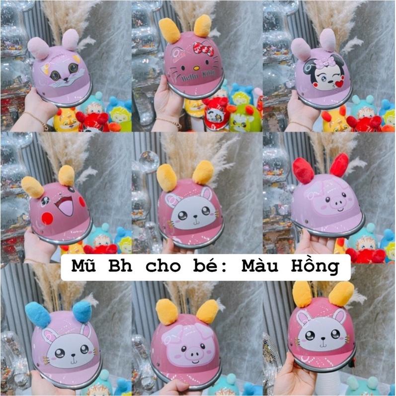 Mũ bảo hiểm cho bé, mũ bảo hiểm hoạt hình nhiều họa tiết-duoc-ban-tai-Quỳnh vy