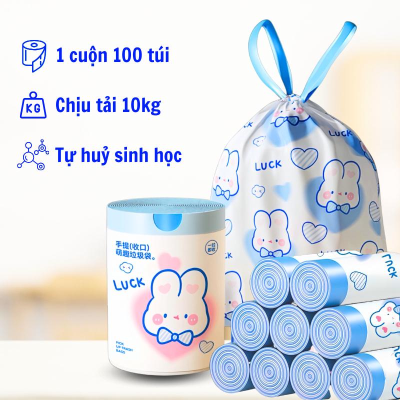 SET TÚI ĐỰNG RÁC CÓ QUAI TỰ PHÂN HỦY, TÚI ĐỰNG RÁC RÂY RÚT TIỆN ÍCH-duoc-ban-tai-Quỳnh vy
