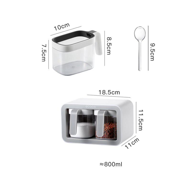 KỆ GIA VỊ 2 NGĂN DÍNH TƯỜNG NHÀ BẾP CAO CẤP E2006-duoc-ban-tai-Quỳnh vy