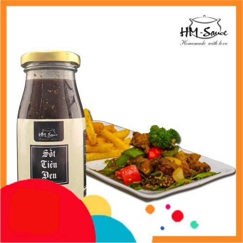 ☘️☘️ Sốt tiêu đen HM Sauce 280g - nướng, xào thơm ngon, tiện lợi-duoc-ban-tai-Ẩm Thực Hoàn Mỹ