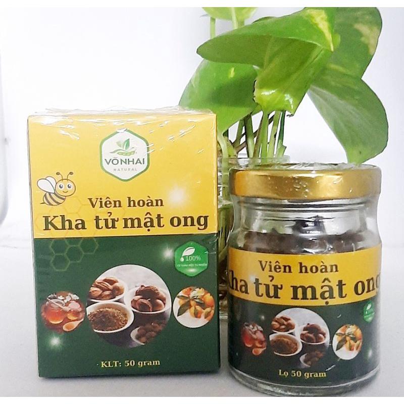 Kha tử mật ong - viên hoàn ngậm chỉ khái, trừ đàm-duoc-ban-tai-Đông y Việt Phương