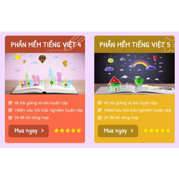 Phần mềm tiếng việt lớp 4 + 5 (2 năm)-duoc-ban-tai-Nhà sách Hạnh Phúc
