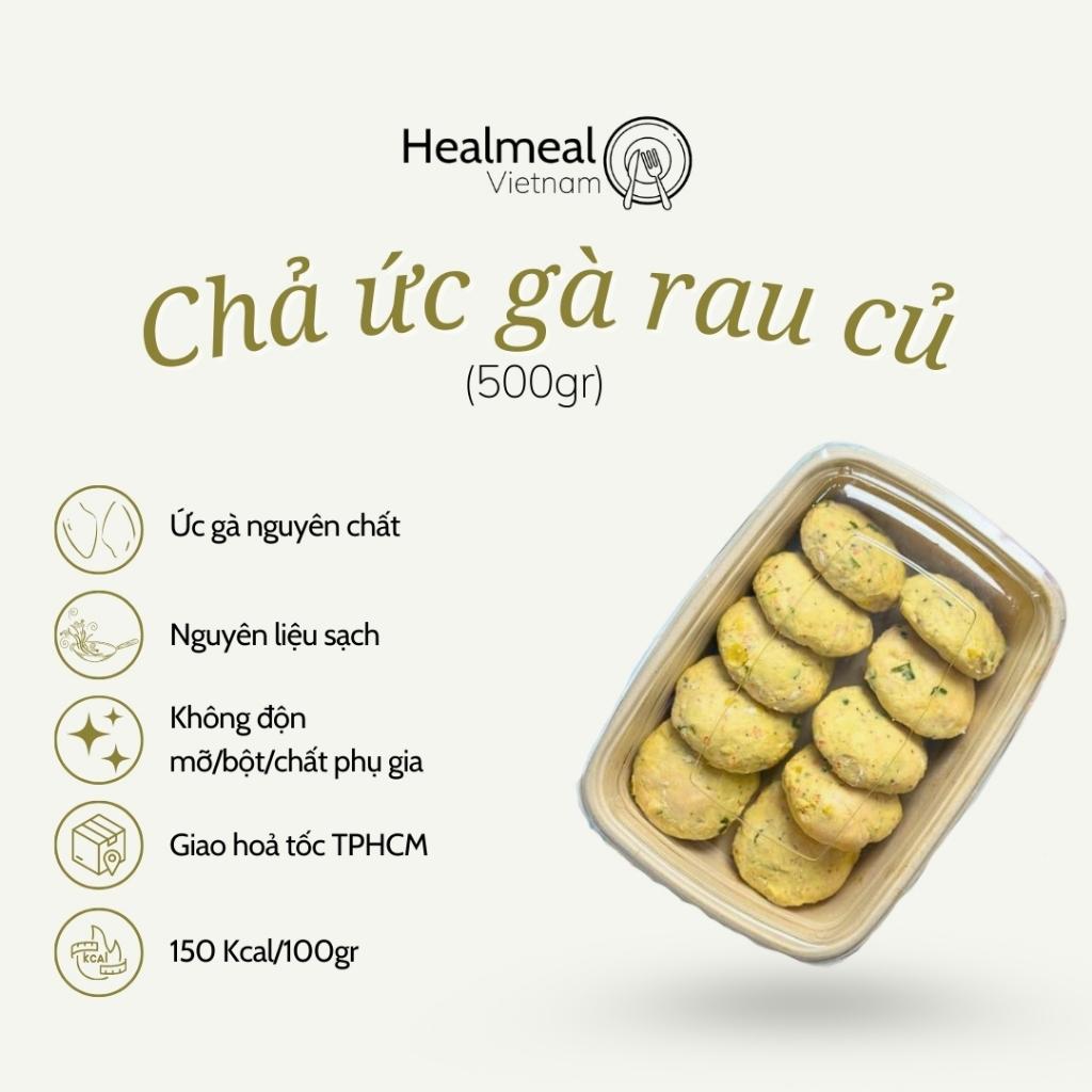 [HCM] Chả ức gà rau củ healthy-duoc-ban-tai-Healmeal Vietnam