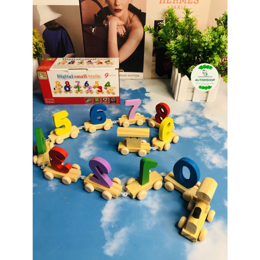 Đồ chơi bộ đoàn tàu gỗ chở số cho bé-duoc-ban-tai-Autismshop.vn-Đồ chơi sách học liệu giáo dục đặc biệt