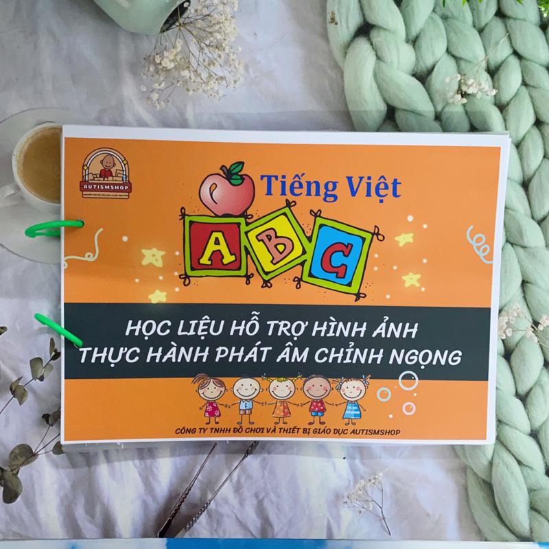 ❤️[Yêu thích]Học liệu hỗ trợ hình ảnh thực hành phát âm chỉnh ngọng Autismshop-duoc-ban-tai-Autismshop.vn-Đồ chơi sách học liệu giáo dục đặc biệt