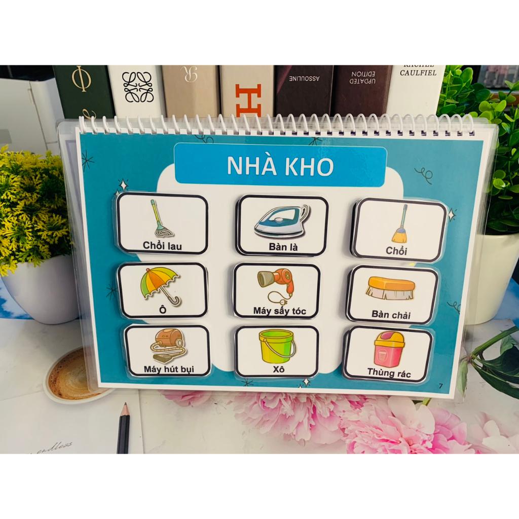 ❤️[Yêu thích]Học liệu bóc dán ngôi nhà của bé 11 chủ đề Autismshop-duoc-ban-tai-Autismshop.vn-Đồ chơi sách học liệu giáo dục đặc biệt