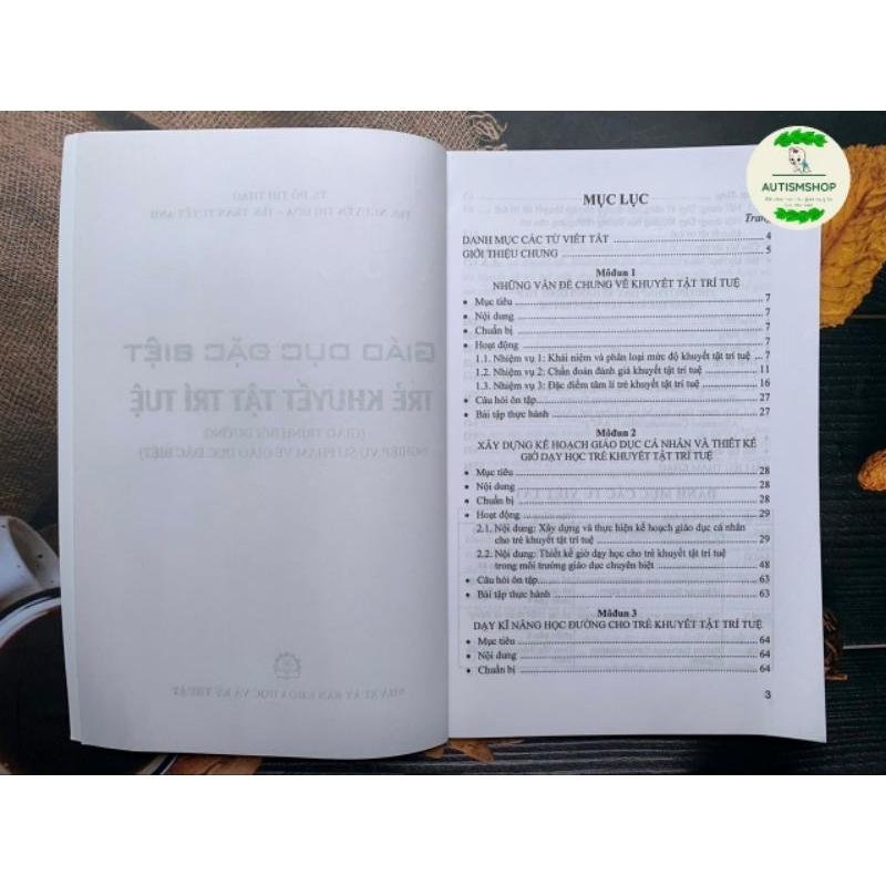 📙giáo trình" Giáo dục đặc biệt trẻ khuyết tật trí tuệ"-duoc-ban-tai-Autismshop.vn-Đồ chơi sách học liệu giáo dục đặc biệt