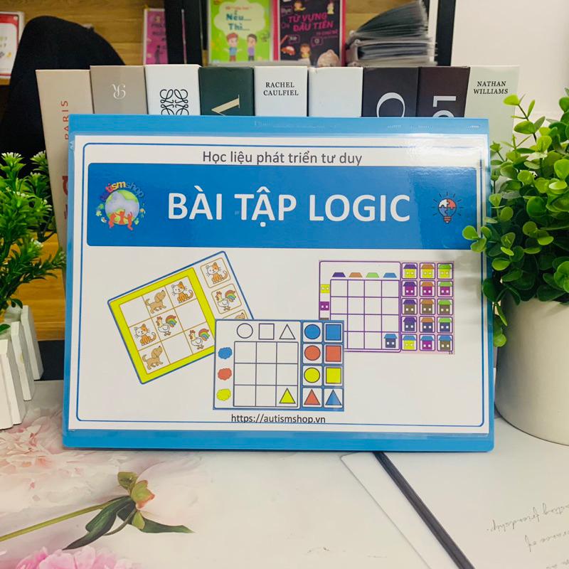 ❤️[Yêu thích]🧰Học liệu bài tập logic Autismshop-duoc-ban-tai-Autismshop.vn-Đồ chơi sách học liệu giáo dục đặc biệt