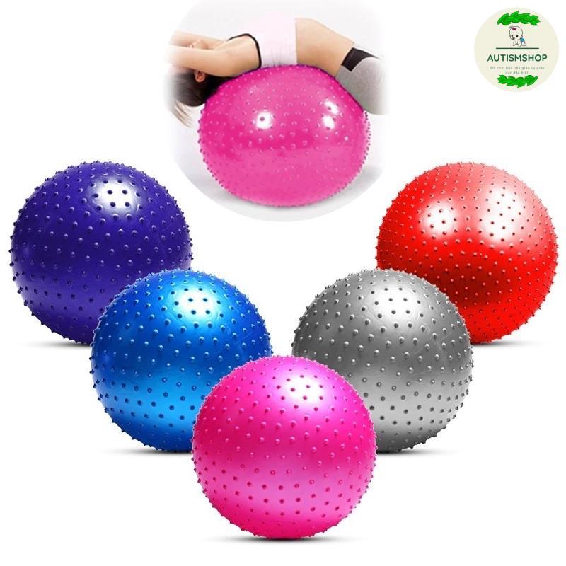 Bóng gai size 65cm và 75cm tập yoga điều hoà cảm giác Facebook Lân Trịnh-duoc-ban-tai-Autismshop.vn-Đồ chơi sách học liệu giáo dục đặc biệt