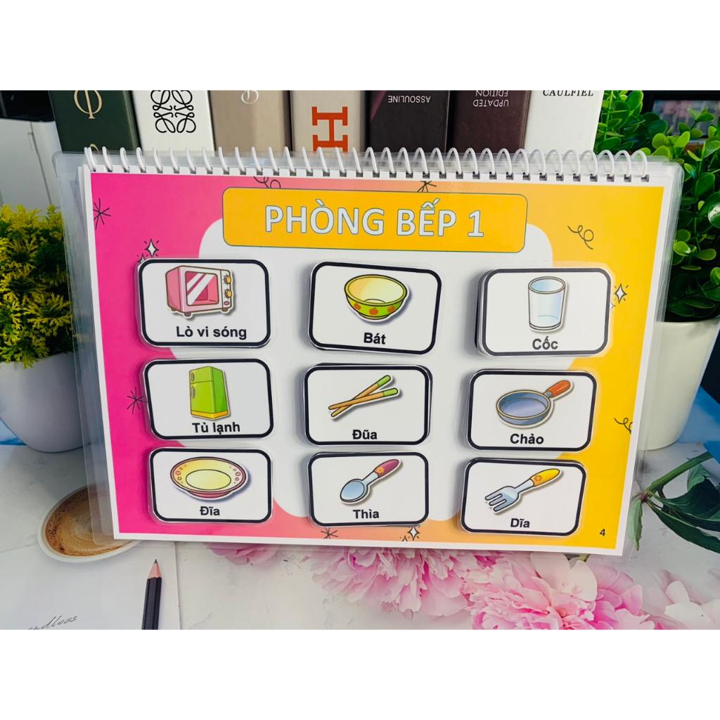❤️[Yêu thích]Học liệu bóc dán ngôi nhà của bé 11 chủ đề Autismshop-duoc-ban-tai-Autismshop.vn-Đồ chơi sách học liệu giáo dục đặc biệt