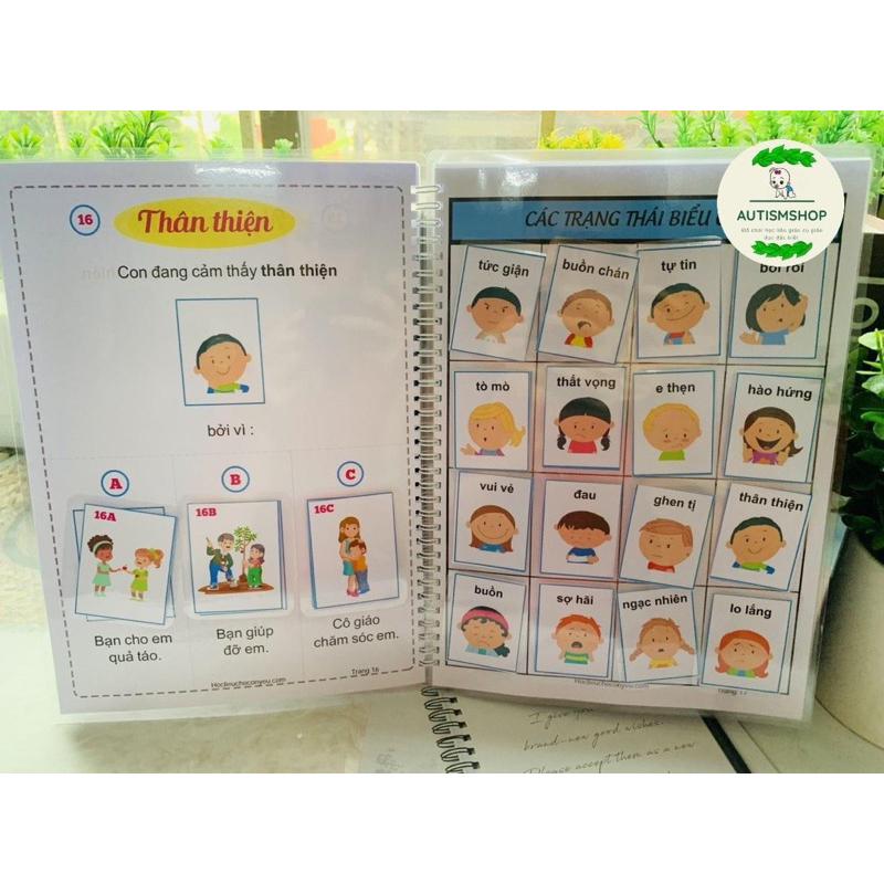 🧰[Yêu thích]Học liệu thể hiện cảm xúc Autismshop-duoc-ban-tai-Autismshop.vn-Đồ chơi sách học liệu giáo dục đặc biệt