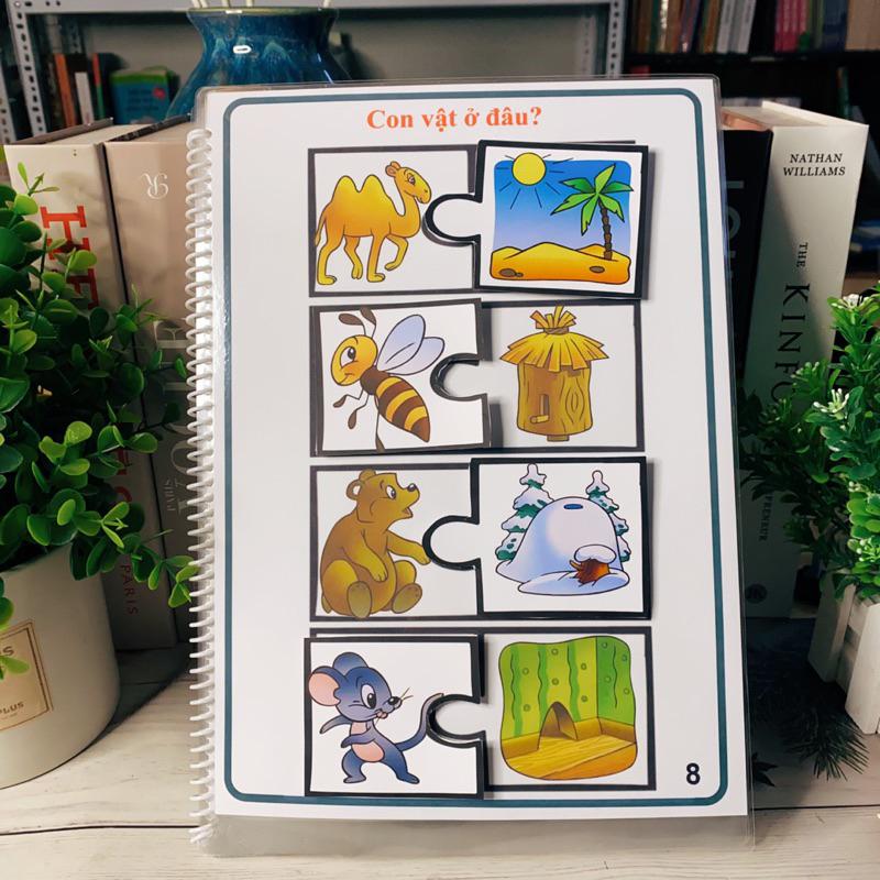Học liệu bóc dán chủ đề con vật Autismshop-duoc-ban-tai-Autismshop.vn-Đồ chơi sách học liệu giáo dục đặc biệt