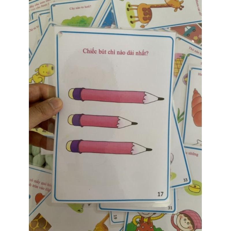 🥰[Yêu thích]❤️ Học liệu 72 câu hỏi phát triển trí tuệ Autismshop-duoc-ban-tai-Autismshop.vn-Đồ chơi sách học liệu giáo dục đặc biệt