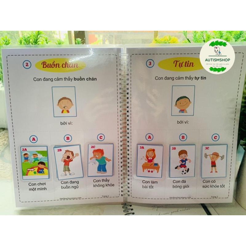🧰[Yêu thích]Học liệu thể hiện cảm xúc Autismshop-duoc-ban-tai-Autismshop.vn-Đồ chơi sách học liệu giáo dục đặc biệt
