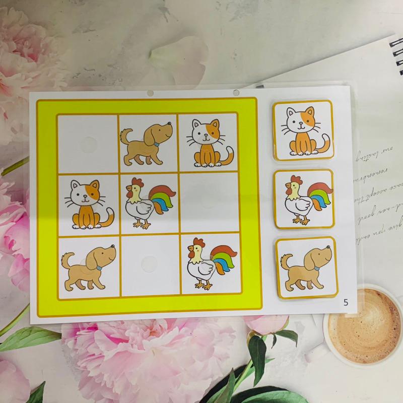 ❤️[Yêu thích]🧰Học liệu bài tập logic Autismshop-duoc-ban-tai-Autismshop.vn-Đồ chơi sách học liệu giáo dục đặc biệt