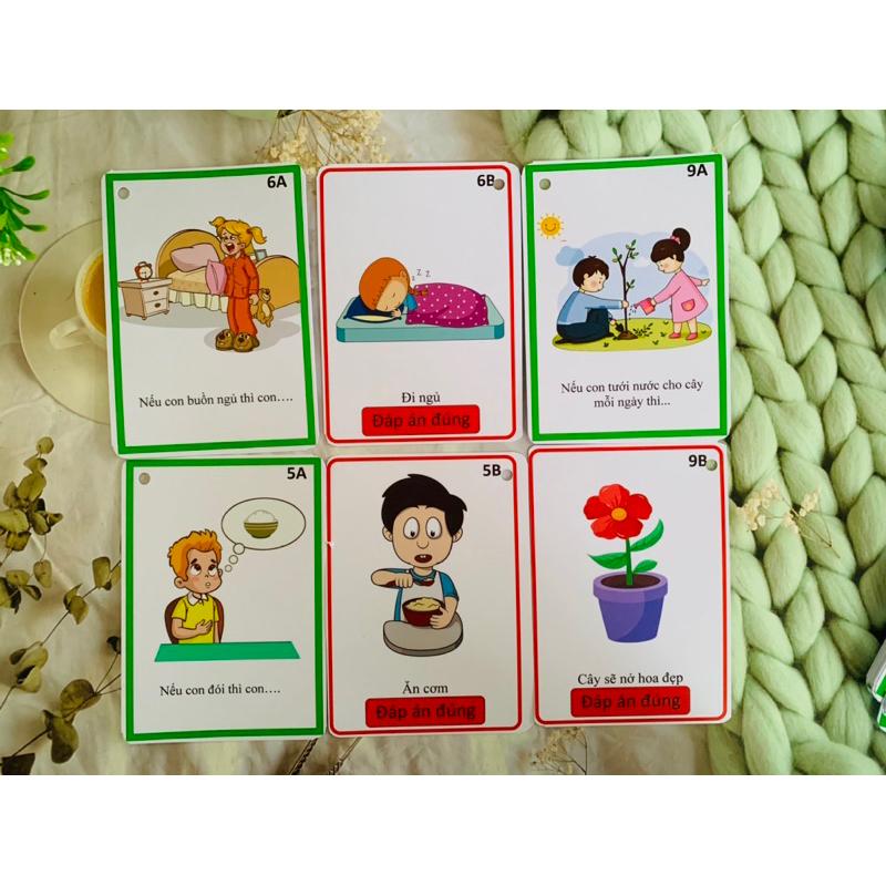 ❤️[Yêu thích]🧰Học liệu câu hỏi nếu thì Autismshop-duoc-ban-tai-Autismshop.vn-Đồ chơi sách học liệu giáo dục đặc biệt