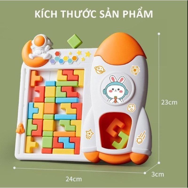 Đồ chơi mô phỏng xếp hình 3D Phi hành gia Autismshop-duoc-ban-tai-Autismshop.vn-Đồ chơi sách học liệu giáo dục đặc biệt