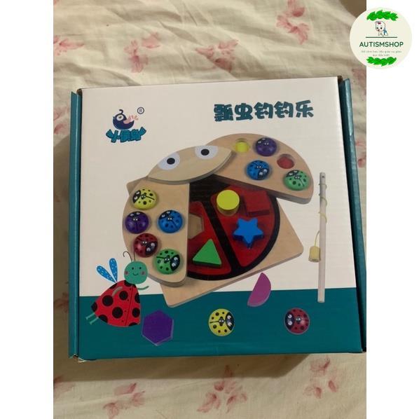 Đồ chơi gố trí tuệ câu bọ rùa học toán facebook Lân Trịnh-duoc-ban-tai-Autismshop.vn-Đồ chơi sách học liệu giáo dục đặc biệt