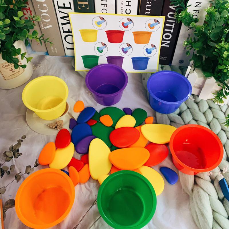 [Autismshop]Đồ chơi tương tác tư duy gắp sỏi cầu vòng-duoc-ban-tai-Autismshop.vn-Đồ chơi sách học liệu giáo dục đặc biệt