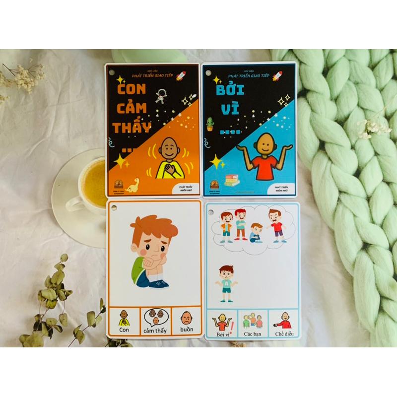 ❤️[Yêu thích]🍎Học liệu 100 thẻ phát triển giao tiếp Autismshop-duoc-ban-tai-Autismshop.vn-Đồ chơi sách học liệu giáo dục đặc biệt