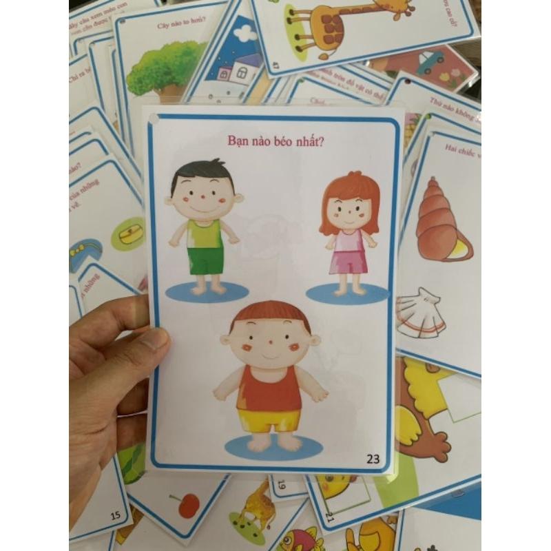 🥰[Yêu thích]❤️ Học liệu 72 câu hỏi phát triển trí tuệ Autismshop-duoc-ban-tai-Autismshop.vn-Đồ chơi sách học liệu giáo dục đặc biệt