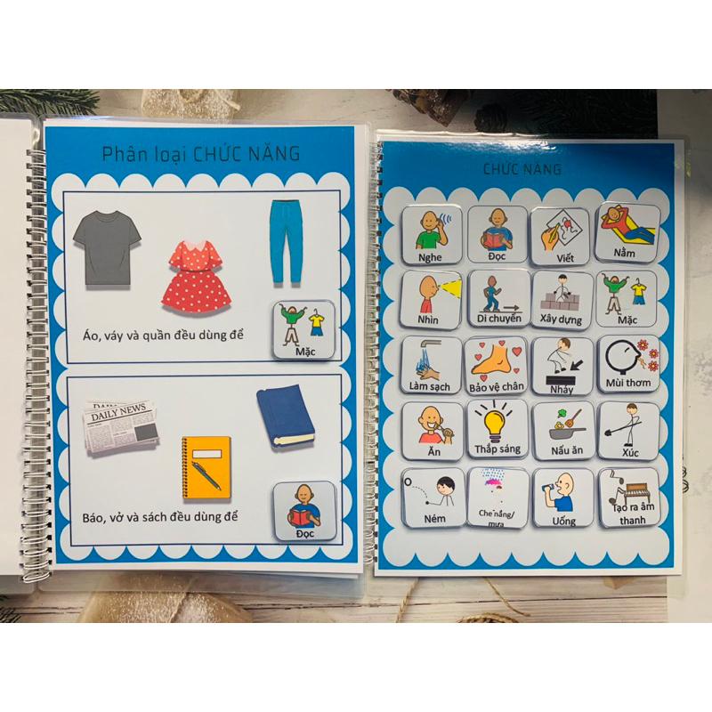 🥰[Yêu thích]Học liệu phân loại đặc tính chức năng Autismshop-duoc-ban-tai-Autismshop.vn-Đồ chơi sách học liệu giáo dục đặc biệt