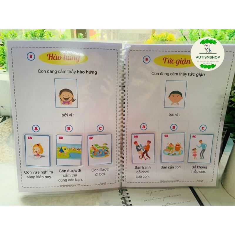 🧰[Yêu thích]Học liệu thể hiện cảm xúc Autismshop-duoc-ban-tai-Autismshop.vn-Đồ chơi sách học liệu giáo dục đặc biệt