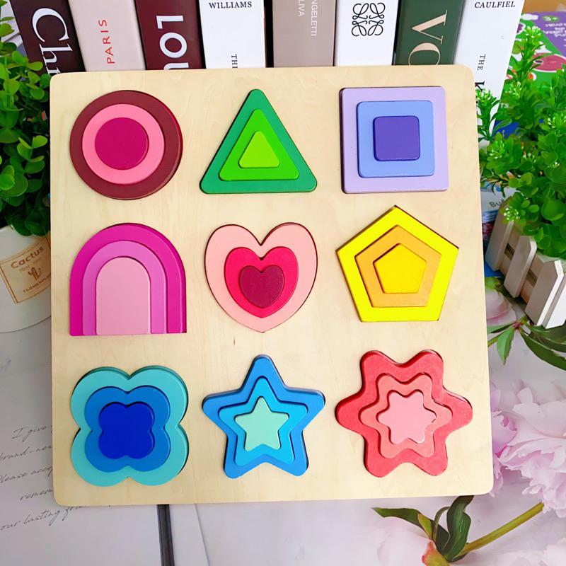 ♥️[Yêu Thích]🍄 Đồ chơi giáo dục bảng lồng hình khối montessori Autismshop-duoc-ban-tai-Autismshop.vn-Đồ chơi sách học liệu giáo dục đặc biệt