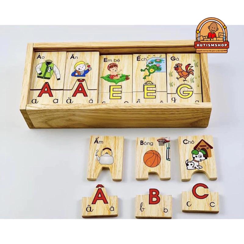 Bộ tìm chữ cái tiếng việt Winwintoys học ghép chữ cái Autismshop-duoc-ban-tai-Autismshop.vn-Đồ chơi sách học liệu giáo dục đặc biệt