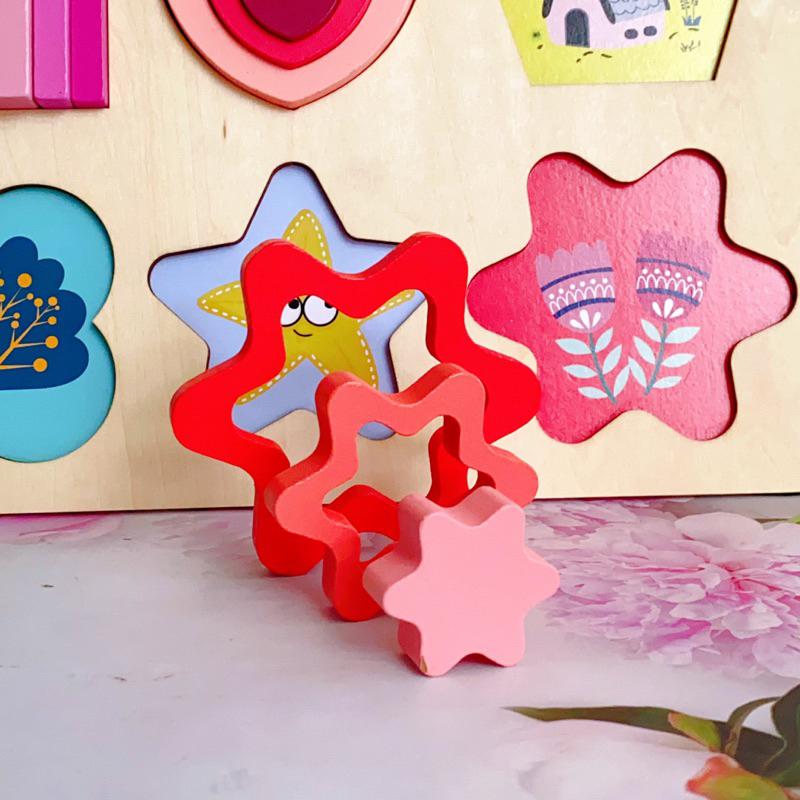 ♥️[Yêu Thích]🍄 Đồ chơi giáo dục bảng lồng hình khối montessori Autismshop-duoc-ban-tai-Autismshop.vn-Đồ chơi sách học liệu giáo dục đặc biệt