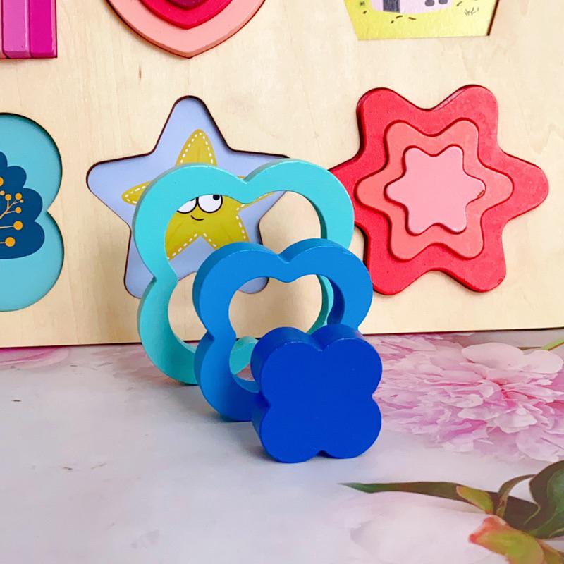 ♥️[Yêu Thích]🍄 Đồ chơi giáo dục bảng lồng hình khối montessori Autismshop-duoc-ban-tai-Autismshop.vn-Đồ chơi sách học liệu giáo dục đặc biệt