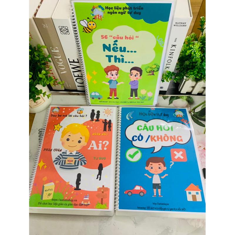 ❤️[Yêu thích]🧰Học liệu dạy bé trả lời câu hỏi Ai Autismshop-duoc-ban-tai-Autismshop.vn-Đồ chơi sách học liệu giáo dục đặc biệt