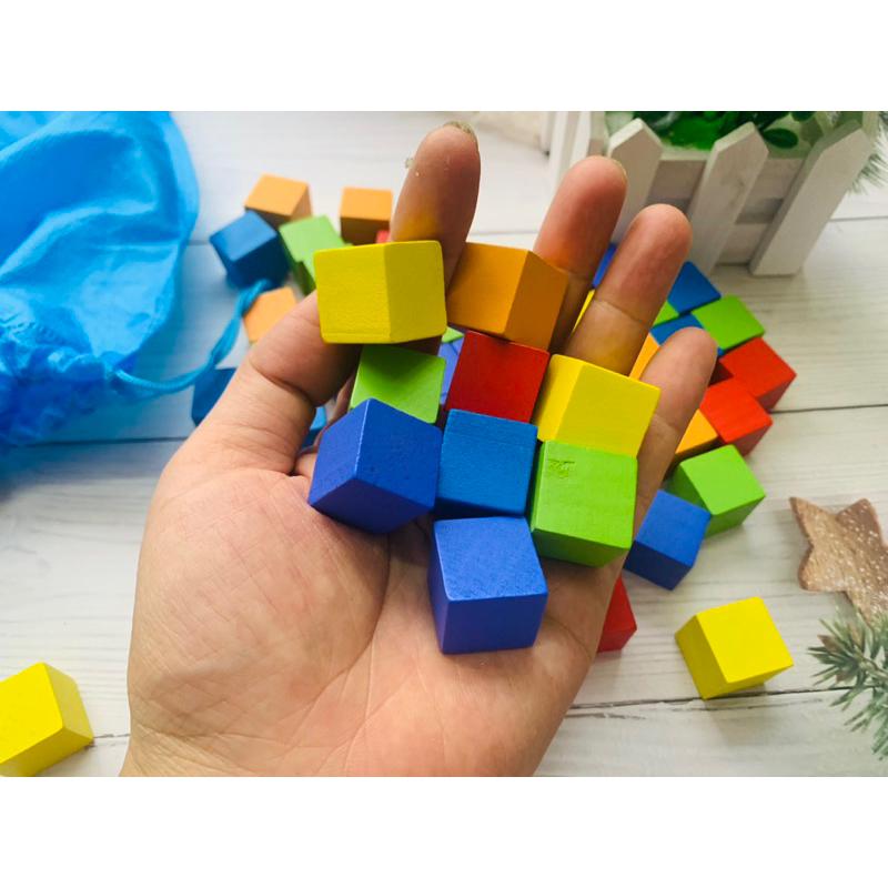 Đồ chơi khối gỗ lập phương nhiều màu sắc Autismshop-duoc-ban-tai-Autismshop.vn-Đồ chơi sách học liệu giáo dục đặc biệt