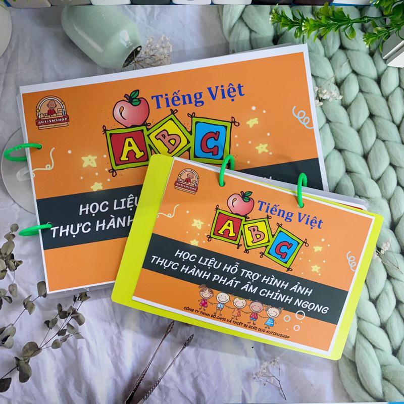 ❤️[Yêu thích]Học liệu hỗ trợ hình ảnh thực hành phát âm chỉnh ngọng Autismshop-duoc-ban-tai-Autismshop.vn-Đồ chơi sách học liệu giáo dục đặc biệt