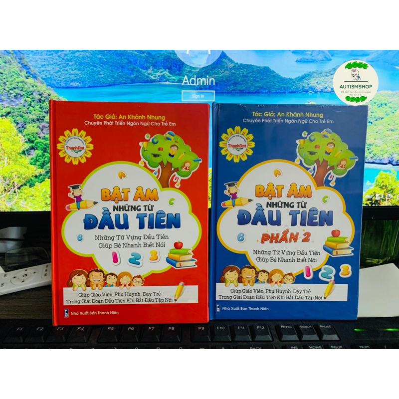 Bật Âm những từ đầu tiên Autismshop-duoc-ban-tai-Autismshop.vn-Đồ chơi sách học liệu giáo dục đặc biệt