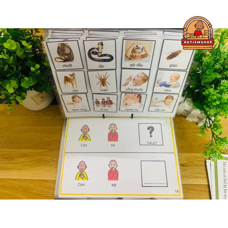 Học liệu Sổ Tay Giao Tiếp Cho Bé Autismshop-duoc-ban-tai-Autismshop.vn-Đồ chơi sách học liệu giáo dục đặc biệt