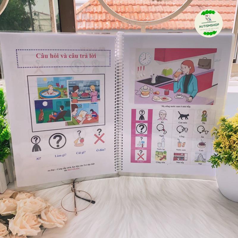 🥰[Yêu thích]Học liệu trả lời câu hỏi theo tình huống-duoc-ban-tai-Autismshop.vn-Đồ chơi sách học liệu giáo dục đặc biệt